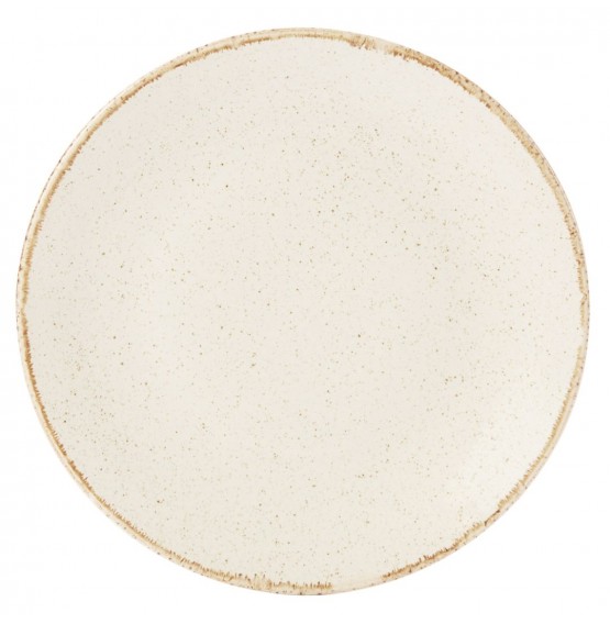 Seasons Oatmeal Coupe Plate